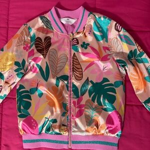 H&M Girls’ Floral Spring Jacket | Size 10 | Great Condition